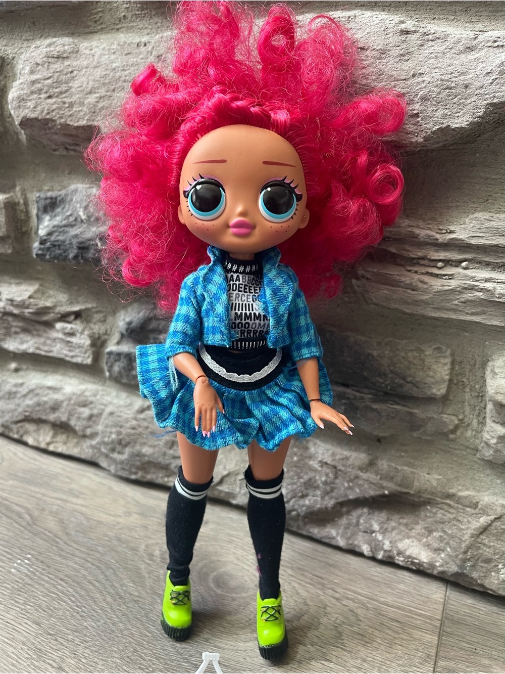 OMG pink Curls Doll